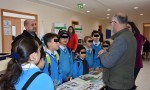  Pupils & teachers visiting the green roof stand
