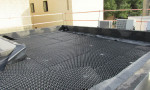  top roof test pit with drainage layer