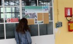  project info board at the demonstration green roof at Fondazione Minoprio